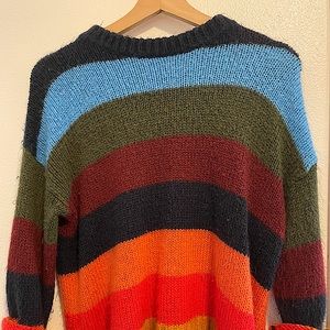 Rainbow Stripe Urban Outfitters Sweater